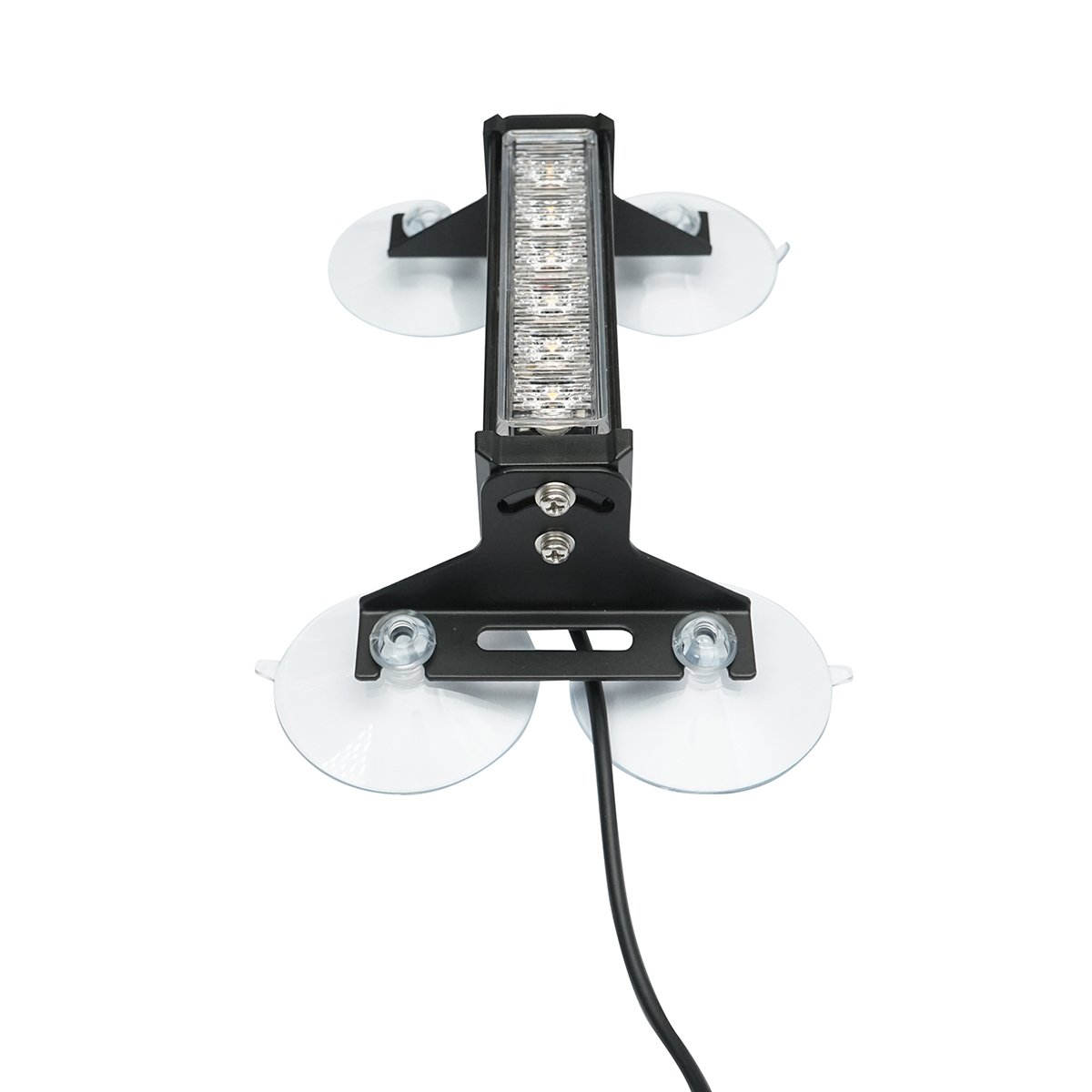 Set 4 stroboscoape cu 6 LED-uri, lumina galbena 12V Breckner Germany